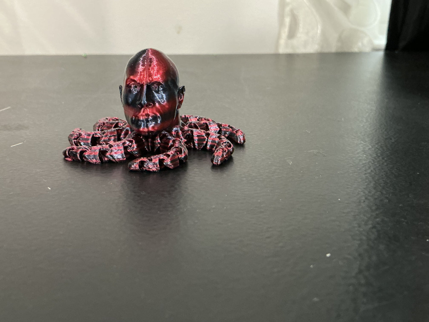 Rocktopus Prime – Meme-Inspired Surreal Octopus Sculpture | 3D Printed Art Figure
