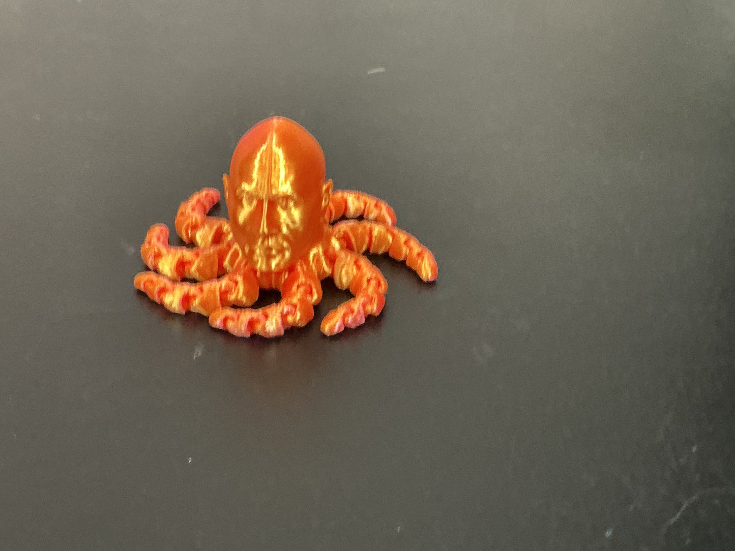 Rocktopus Prime – Meme-Inspired Surreal Octopus Sculpture | 3D Printed Art Figure
