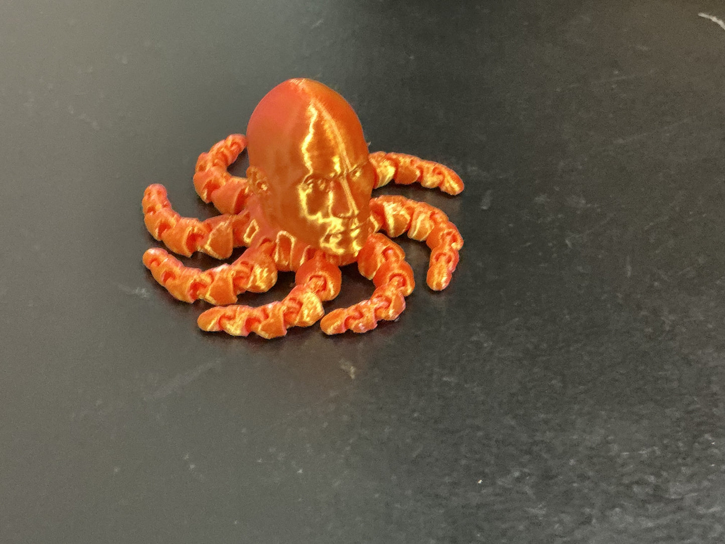 Rocktopus Prime – Meme-Inspired Surreal Octopus Sculpture | 3D Printed Art Figure