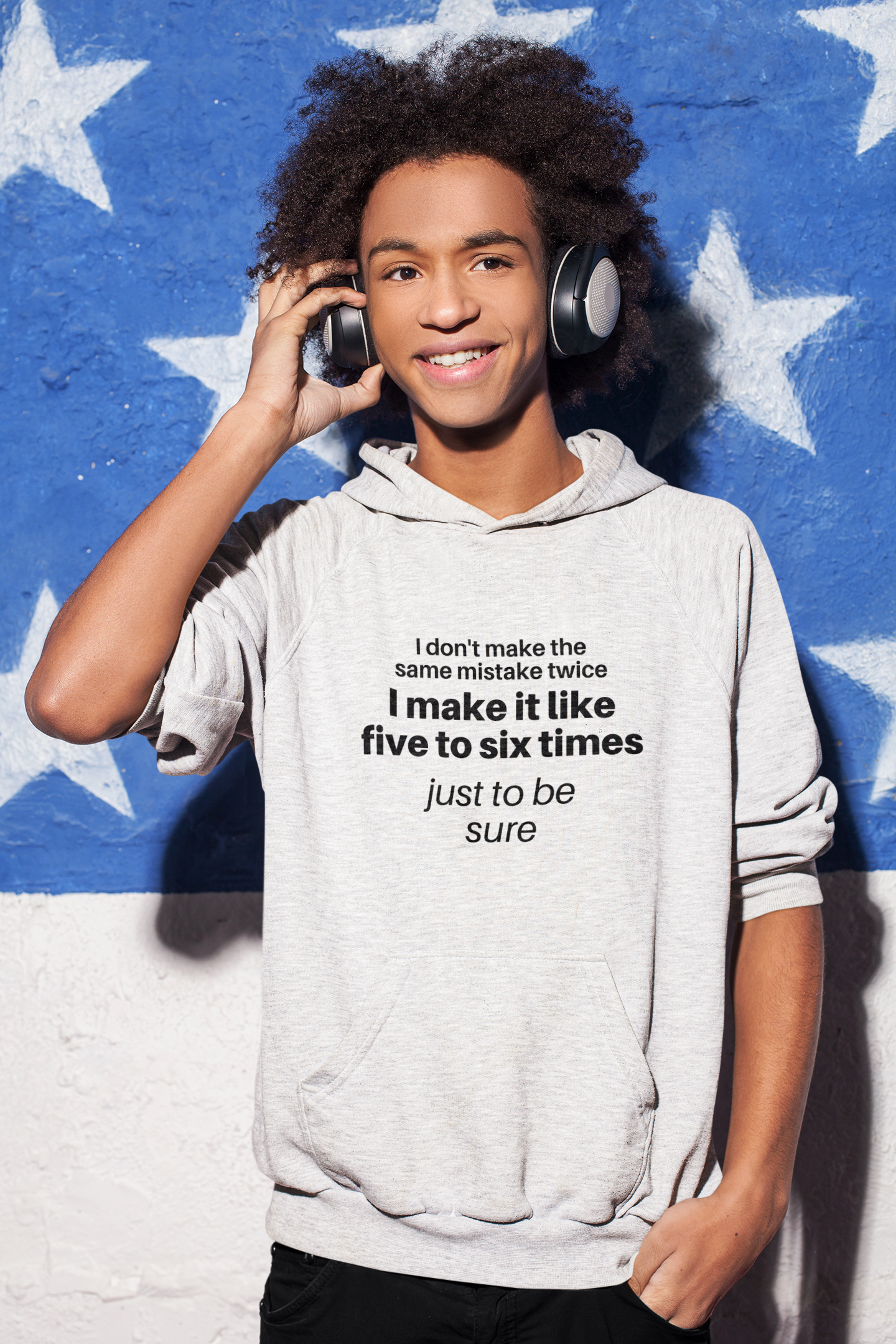 Funny "I Will Never Make the Same Mistake Twice" Graphic T-Shirt