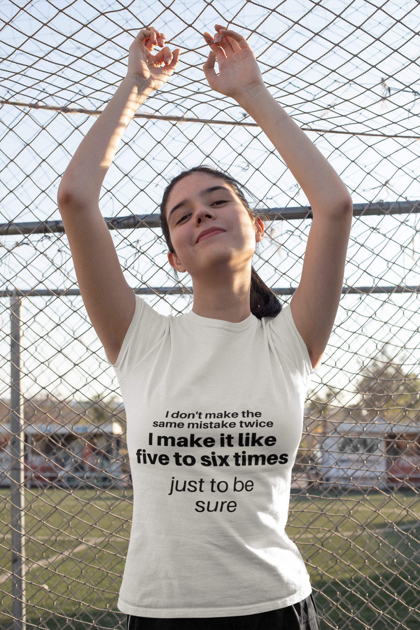 Funny "I Will Never Make the Same Mistake Twice" Graphic T-Shirt